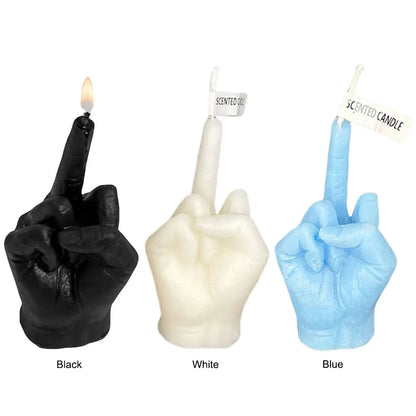 Middle Finger Scented Candle Funny Fragrance Candle Soy Wax Candle ... - 100ml
