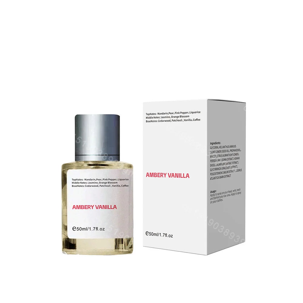 Luxury Perfume 50Ml Unisex Body Spray Natural Fresh Lasting Fragrance High-end Floral Mixed Pheromone Wood Eau De Toilette