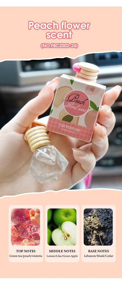 Fragrant woody car air freshener - a long-lasting fragrance suitable for car interiors, suitable for home and car use