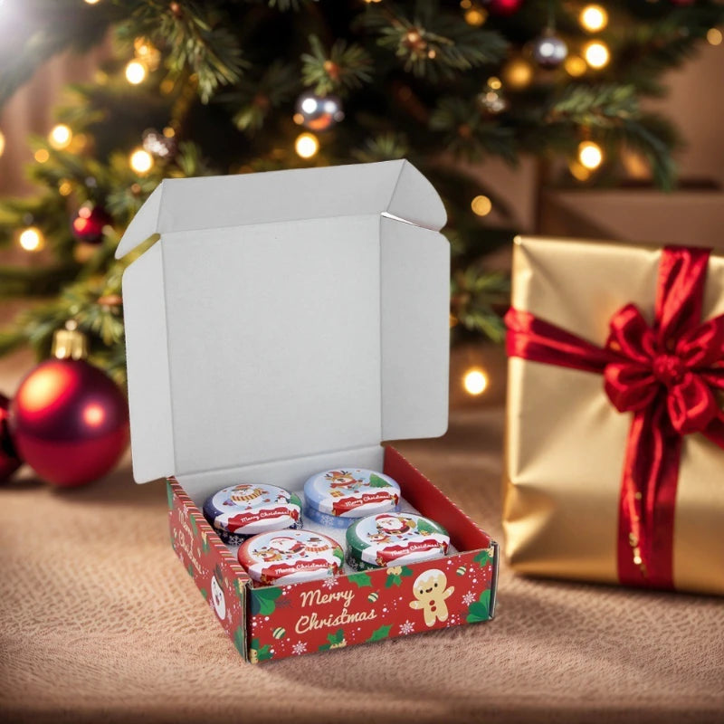 Christmas Aroma Candlestick Decoration Perfume Gift Box
