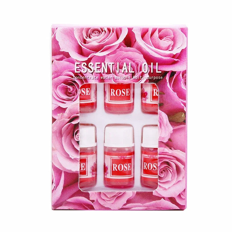 6pcs/set Essential Oils Gift Box Aroma Diffuser Air Humidifier Wate...