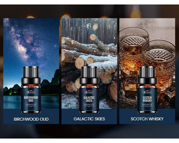 Mens Essential Oils Set, Men Scents Fragrance Oil, Essential Oils f... - 10ml