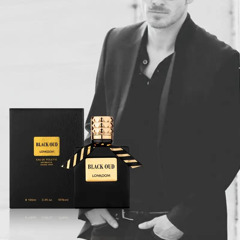 LONKOOM Black OUD Perfume - Eau De Toilette, Woody Scent